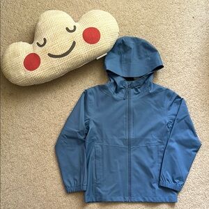 Uniqlo Light Blue Rain Jacket